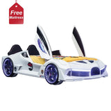 Aero Premium Race Car Bed w/ Free Mattress CaKidsRoom