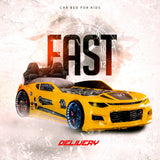 Champion Race Car Bed (Yellow) 2