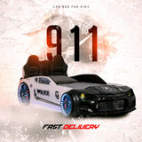 Champion Race Car Bed (Police) 4