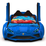 LAMBO Race Car Bed w/LED Lights & Sound Effects CaKidsRoom