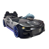 Champion Race Car Bed for Kids w/LEDs & Sound Effects CaKidsRoom