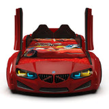 Race Car Bed for Kids MZ Super Race Car Bed For Kids w/LEDs & Sound Effects CaKidsRoom