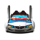 Race Car Bed for Kids MZ Super Race Car Bed For Kids w/LEDs & Sound Effects CaKidsRoom