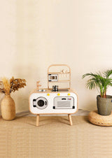 Play Kitchen - Retro Play Set for Kids freeshipping - Cakidsroom