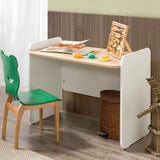 Dresser Natura White Dresser w/Mounted Desk CaKidsRoom