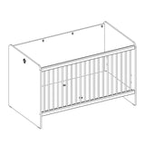 Natural Wood Mocha Crib freeshipping - Cakidsroom
