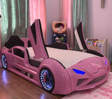 Nitro RX Race Car Bed for Kids w/LED Lights & Sound Effects