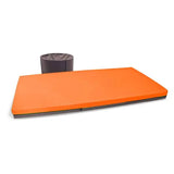 Bean Bag 2-Color Paq Bed Bean Bag (Orange) - Convertible to Camping Mattress CaKidsRoom