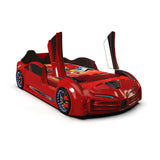 SPEEDY Race Car Bed w/LED Lights & Sounds Effects CaKidsRoom