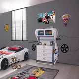White Gas Pump Dresser for Kids - CaKidsRoom