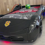 Spyder Race Car Bed w/LEDs & Sound Effects