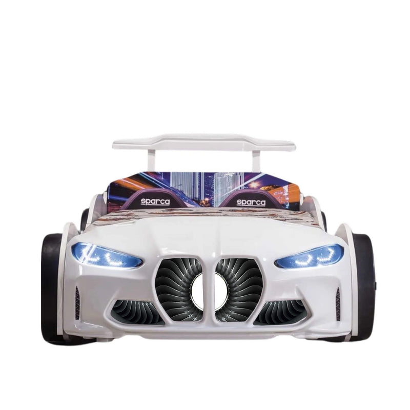 GTX Race Car Bed w/LEDs & Sound Effects