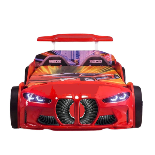 GTX Race Car Bed w/LEDs & Sound Effects