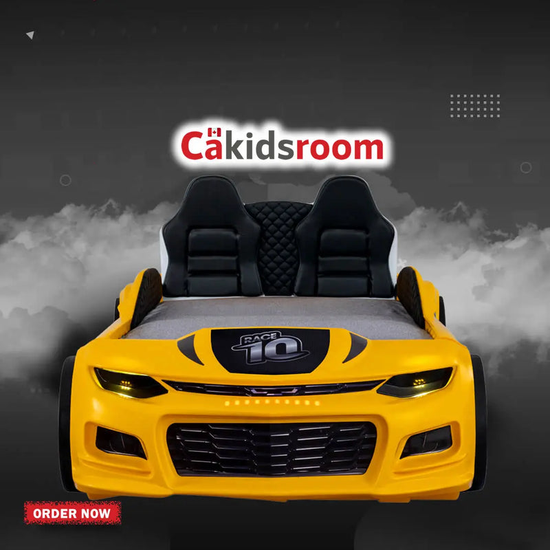 Champion Race Car Bed (Yellow) 1