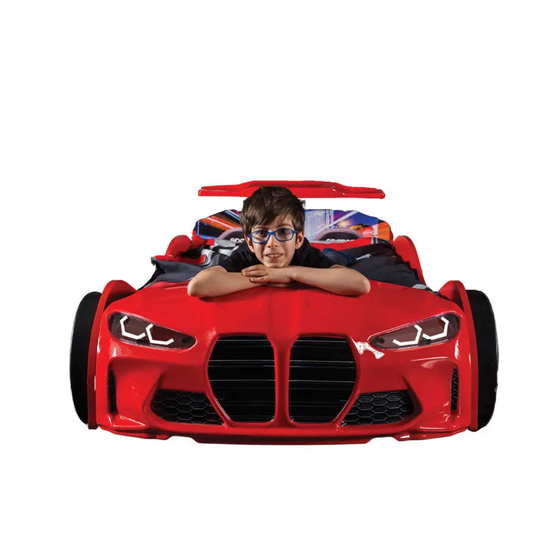 Race Car Bed GTX Race Car Bed w/LEDs & Sound Effects CaKidsRoom