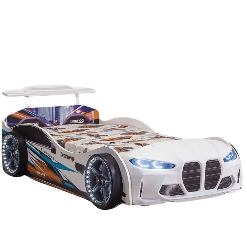 GTX Race Car Bed w/LEDs & Sound Effects CaKidsRoom