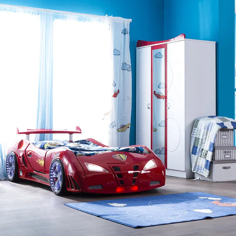 M3 Car Bed Room Set (Red)