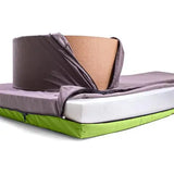 Bean Bag 2-Color Paq Bed Bean Bag (Green) - Convertible to Camping Mattress CaKidsRoom