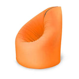 Bean Bag 2-Color Paq Bed Bean Bag (Orange) - Convertible to Camping Mattress CaKidsRoom