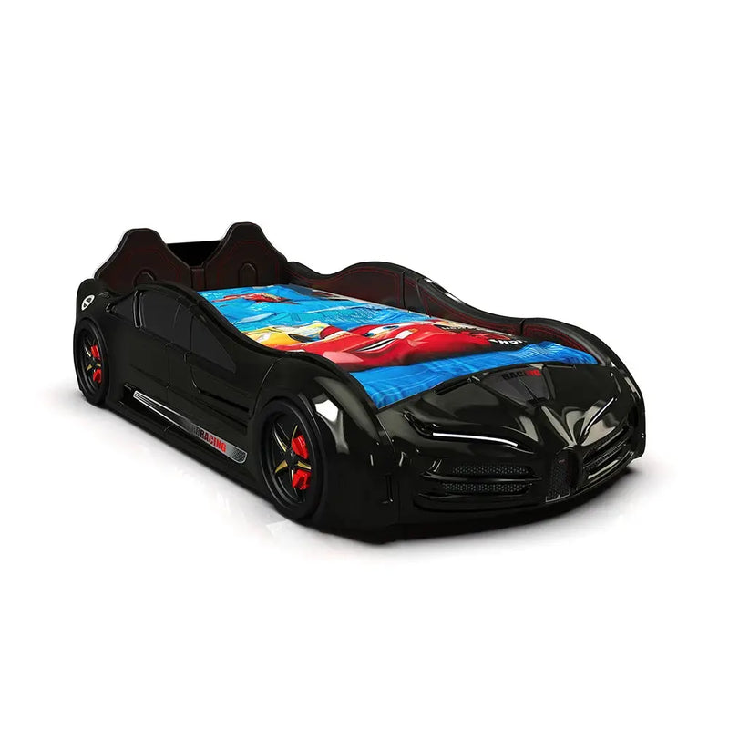 SPEEDY Race Car Bed w/LED Lights & Sounds Effects CaKidsRoom