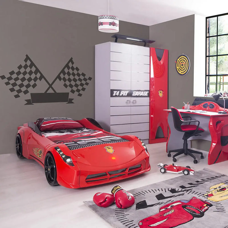 Race Car Bed, Twin Car Bed for Kids, Canada Kids Room Set, Bedroom Set