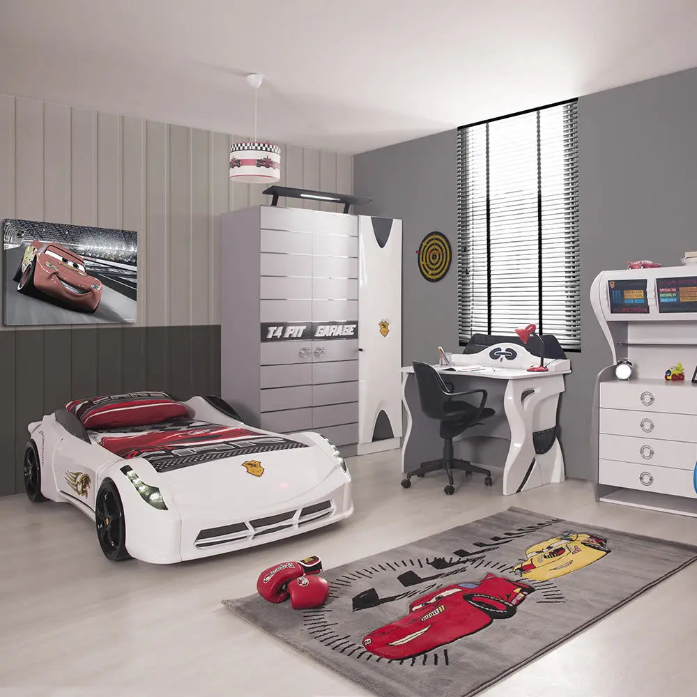 Race Car Bed, Twin Car Bed for Kids, Canada Kids Room Set, Bedroom Set