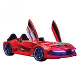 Aero Premium Race Car Bed w/ Free Mattress