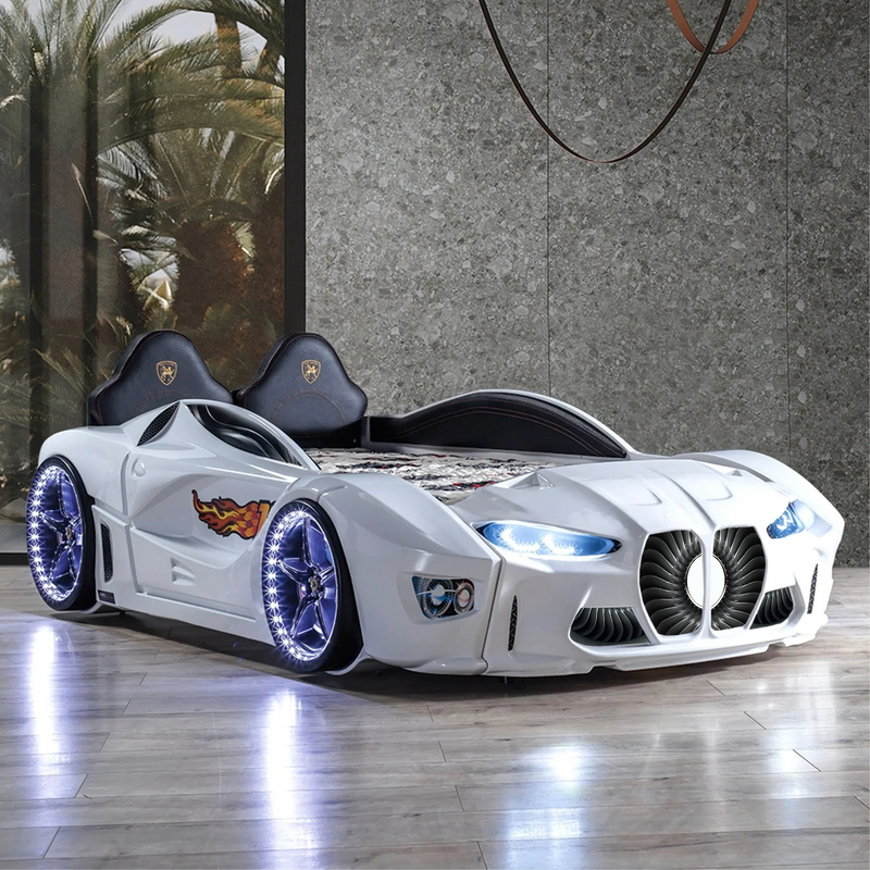 GTM Twin Race Car Bed