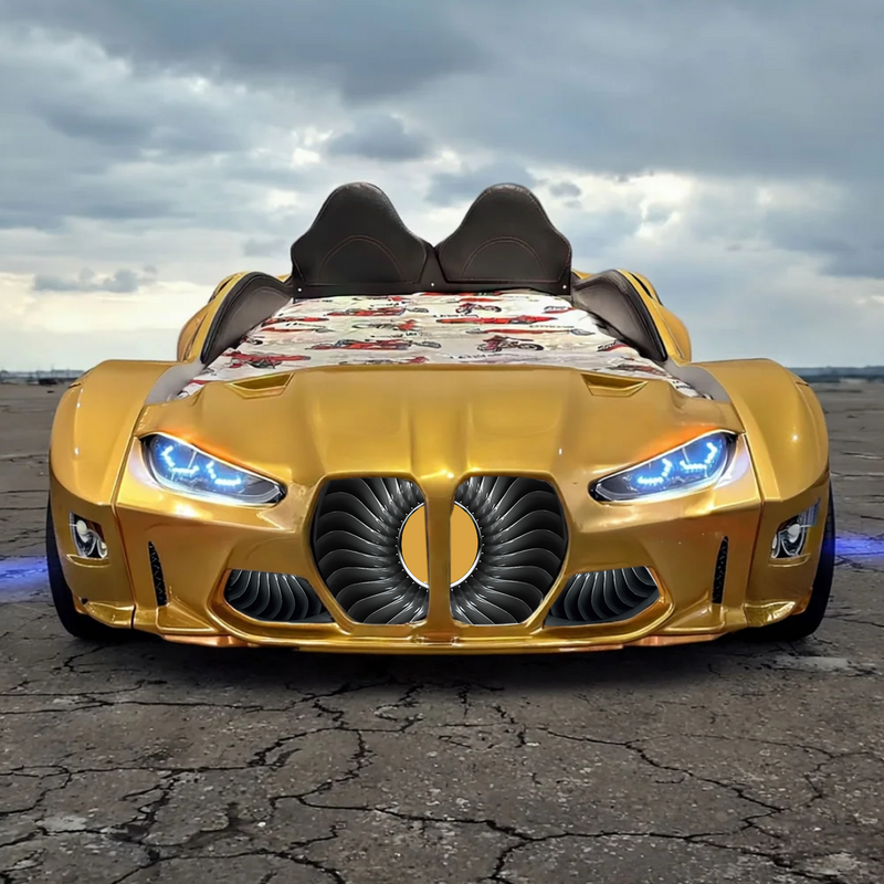 GTM Twin Race Car Bed