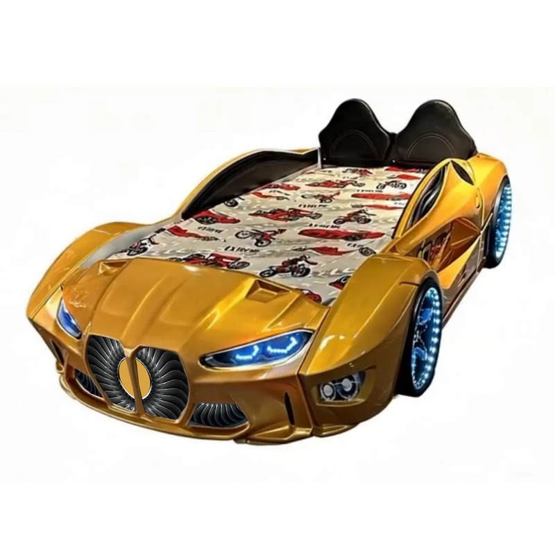 GTM Twin Race Car Bed