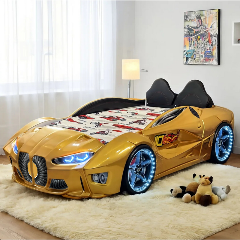 GTM Twin Race Car Bed