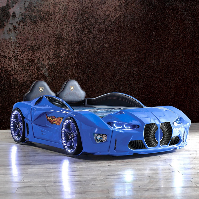 GTM Twin Race Car Bed
