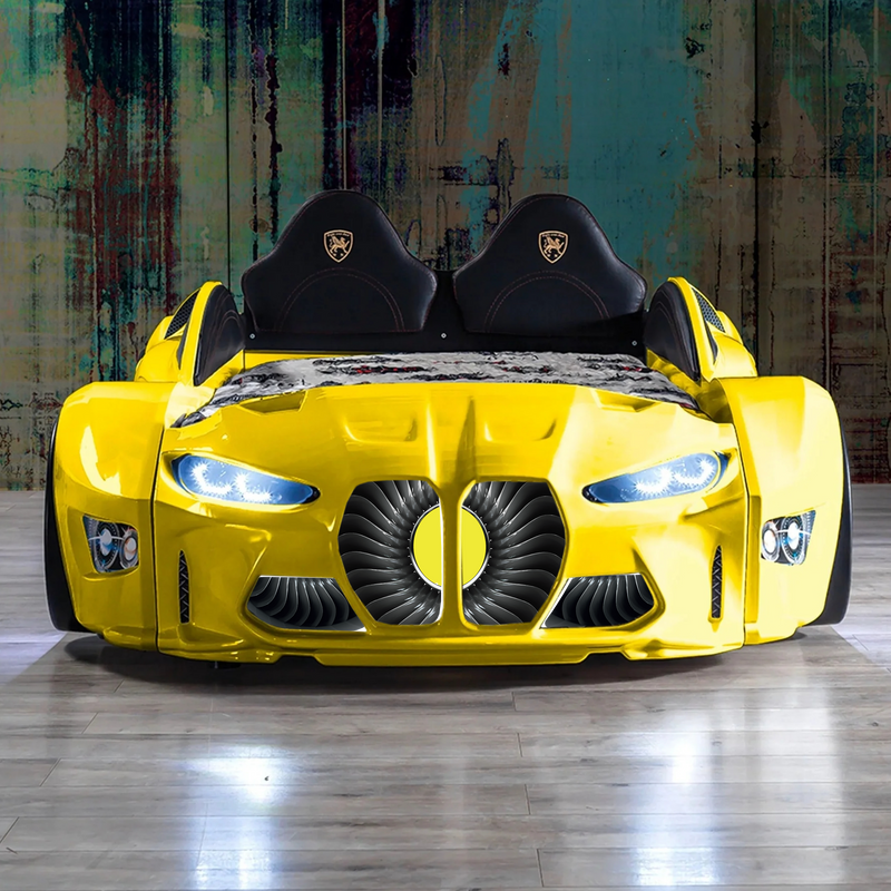 GTM Twin Race Car Bed
