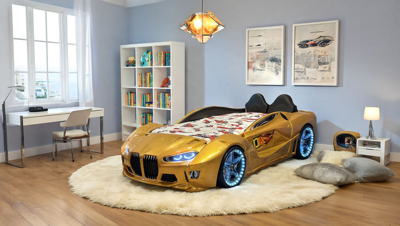 GTM Twin Race Car Bed