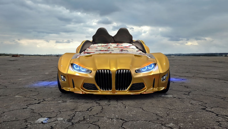 GTM Twin Race Car Bed